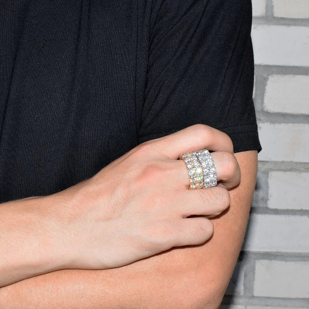 Premium Iced Out Gold Ring – Shine Crystal Fashion Jewelry