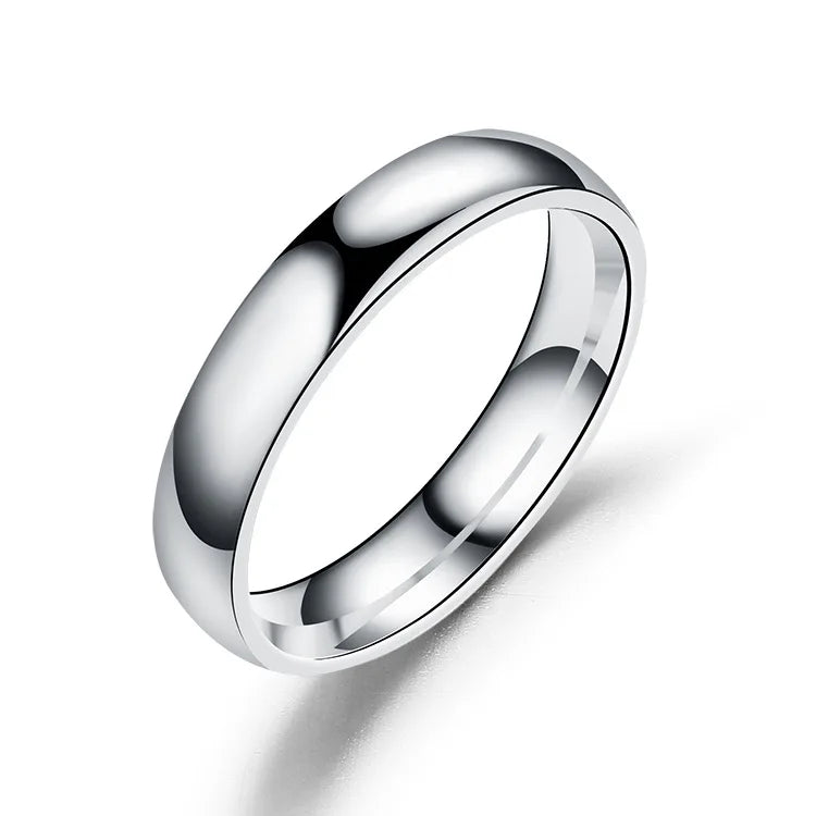Simple 6mm Titanium Ring – Waterproof, Anti-Allergy, Scratch Resistant